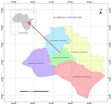 Uganda District Maps : Border Management | Directorate of Citizenship ...