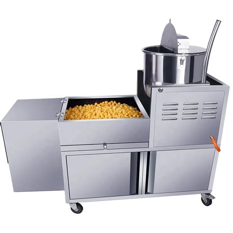 Stainless Steel Commercial Caramel Kettle Corn Popcorn Machine / Corn Popping Machine - Buy Corn ...