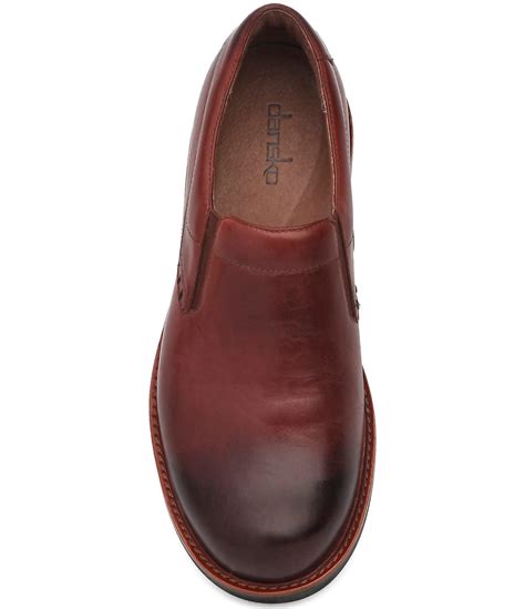 Dansko Men ́s Jackson Water-resistant Slip-on Dress Shoes in Red for ...