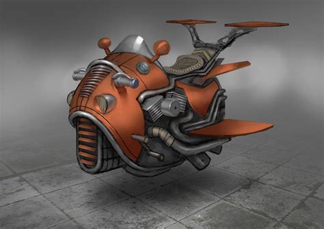 Flying Motorcycle Concept, Kamil Teczynski | Futuristic cars ...