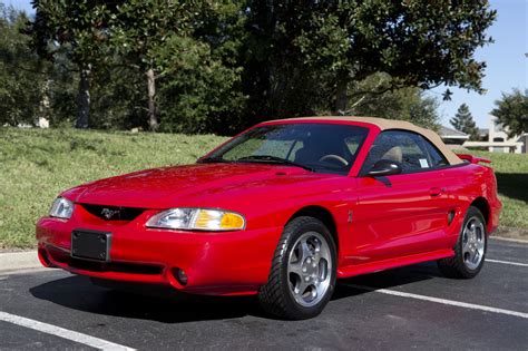 1994 Ford Mustang SVT Cobra Convertible - 1376 miles