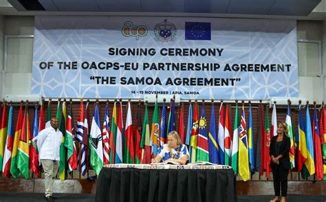 Samoa Agreement divides Caribbean - Dominica News Online