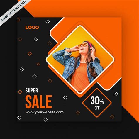 Premium PSD | Sale social media post template | Social media branding ...