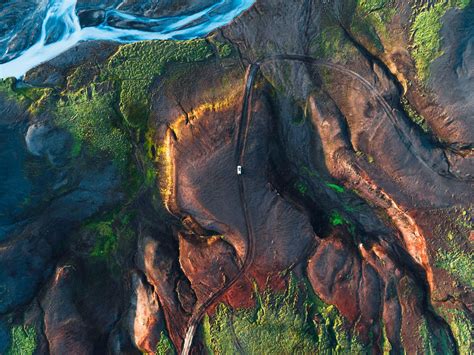 Incredible aerial photos reveal the world's most unusual landscapes - Mirror Online