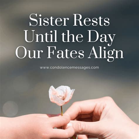 Sympathy Messages for Loss of Sister – In Loving Memory