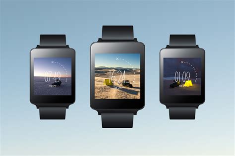 Google - Android Wear Watch Faces on Behance