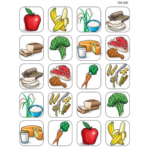 Food Stickers - TCR1381 | Teacher Created Resources