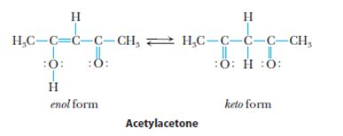 Solved: The compound whose structure is shown here is acetylaceton ...