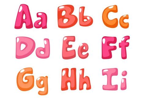 cute bold font numbers in pink color for kids 533193 Vector Art at Vecteezy