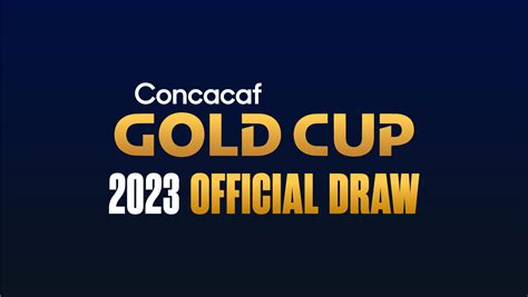 Concacaf anuncia procedimientos para el sorteo de la Copa Oro 2023