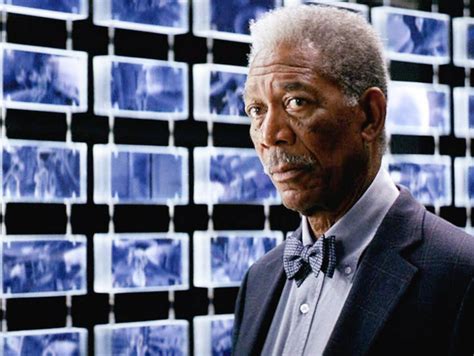 Morgan Freeman as Lucius Fox in Christopher Nolan's Batman trilogy ...