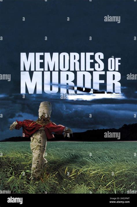 MEMORIES OF MURDER, SCARECROW POSTER, 2003 Stock Photo - Alamy