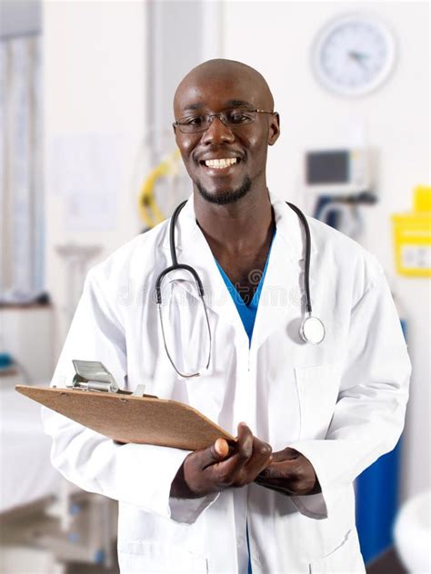 African doctor. Male african american doctor in hospital , #AFFILIATE, #Male, #doctor, #African ...