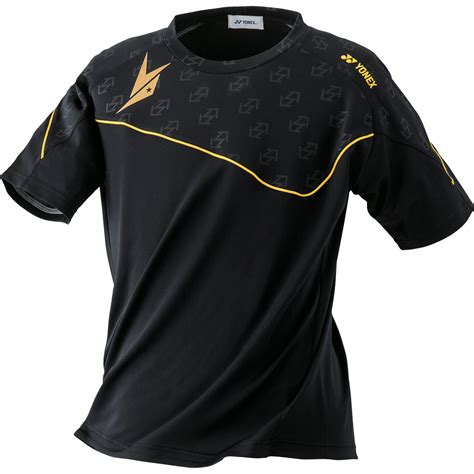 Yonex Mens 16000LDEX Lin Dan Tee - Black - Tennisnuts.com