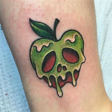 A little poison apple from today's walk-in day and @gritnglory Were tattooing my till 8pm! Come ...