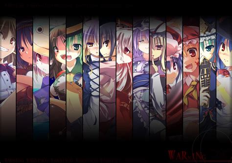 Touhou, Patchouli Knowledge, Anime, Shikieiki Yamaxanadu, Fujiwara no Mokou, Remilia Scarlet ...