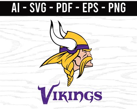 Minnesota Vikings SVG png ai eps pdf NFL sports Logo Football | Etsy