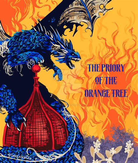 The Priory of the Orange Tree (cover fanart) by gracecreates on DeviantArt