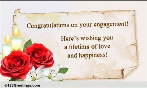 Best Wishes On Your Engagement! Free Engagement eCards, Greeting Cards ...