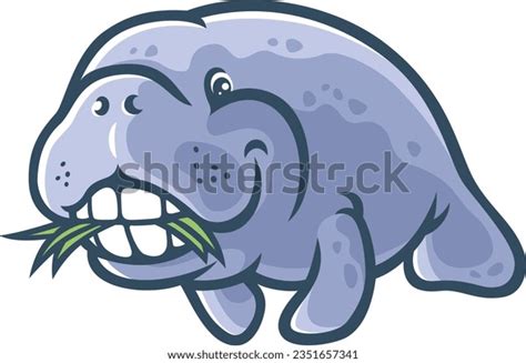 Manatee Eating: Over 16 Royalty-Free Licensable Stock Vectors & Vector ...