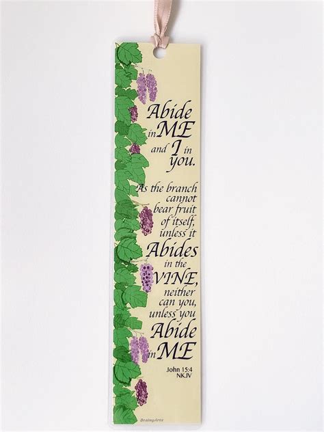 Christian Bookmark. Biblical Quotes Series Words of Wisdom | Etsy