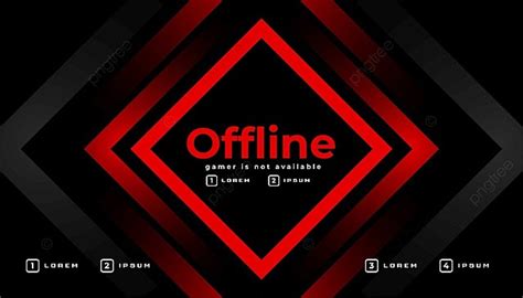 Red And Black Dark Gaming Banner Design Template Download on Pngtree