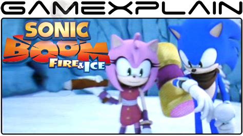 Sonic Boom: Fire & Ice - Opening & Ice World Gameplay (Direct-Feed ...