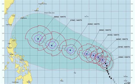 Guam warns of ‘direct hit,’ orders evacuations as Mawar reaches super typhoon status | Stars and ...