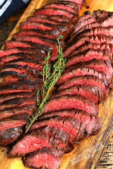 Grilled Hanger Steak - Marinated In Homemade Steak Marinade & Grilled