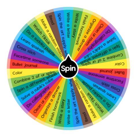 Activities to do | Spin the Wheel - Random Picker