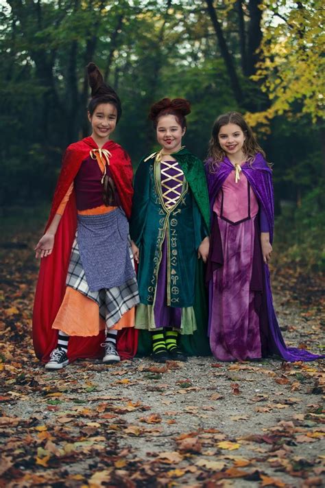 Kids Hocus Pocus Costumes-Homemade Sanderson Sisters | Hocus pocus costume, Mary sanderson ...