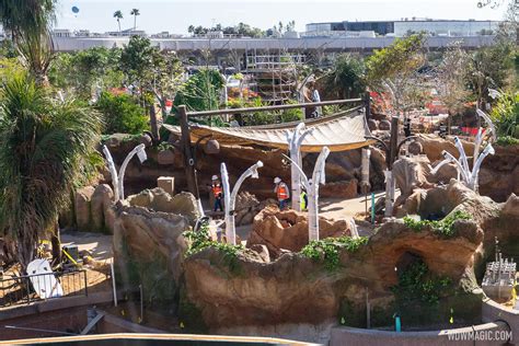 Construction update from 'Journey of Water Inspired by Moana' at EPCOT