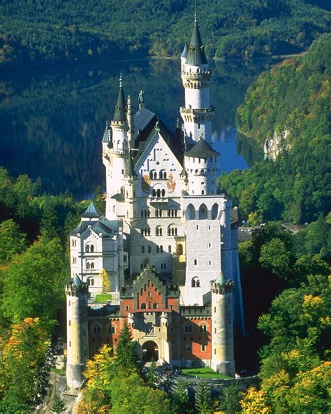 Neuschwanstein Castle Bavaria Germany - 4 postcard, Neuschwanstein ...