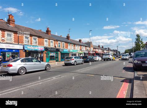 A view down Oxford Road in Reading, Berkshire, UK Stock Photo - Alamy