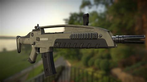 XM8 Assault Rifle - 3D model by Ironbelly Studios (@ironbelly) [84e33e4] - Sketchfab