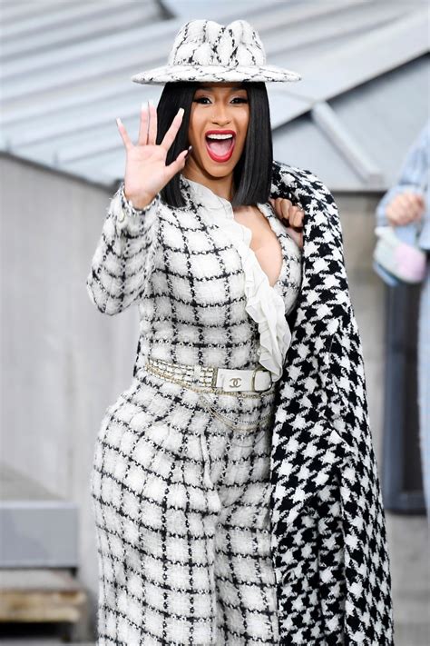 Rapper Cardi B Wins Paris Fashion Week