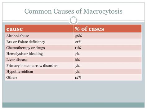 PPT - Macrocytic Anemia PowerPoint Presentation, free download - ID:3011826