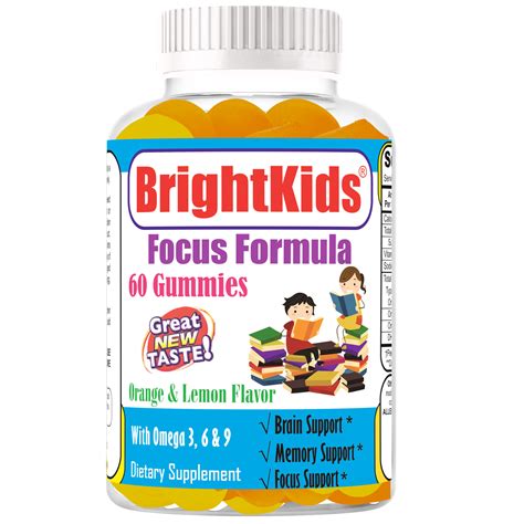 BRIGHTKIDS- LIQUID BRAIN FOCUS SUPPLEMENTS FOR KIDS - BRIGHTKIDS