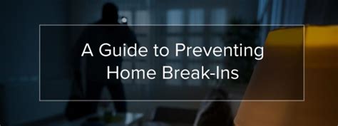 How to Prevent Home Break-Ins | Lloyd Security