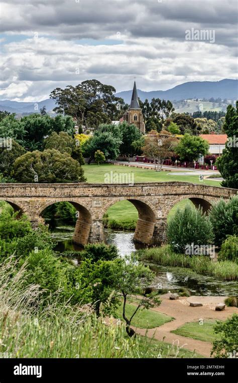 Richmond Bridge, Tasmania Stock Photo - Alamy