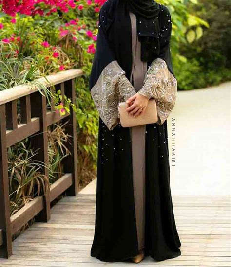 New Stylish Black Abaya Designs For Girls In 2024-2025 | FashionEven