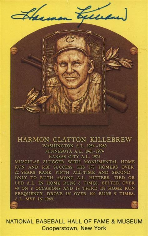 Harmon Killebrew | PSA AutographFacts℠