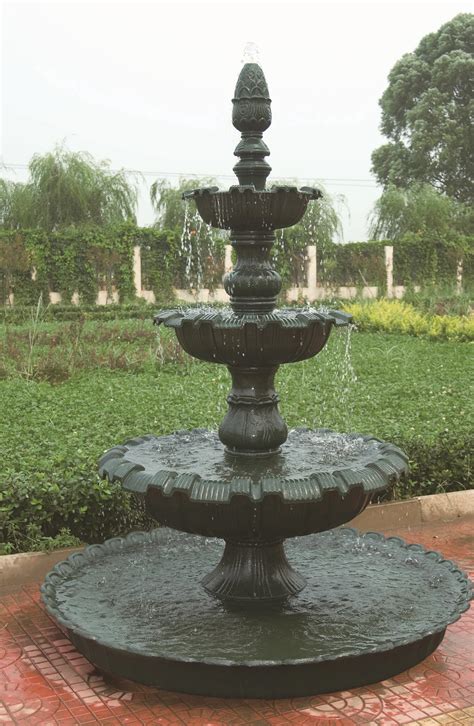 Antique garden water fountain,cast iron water fountain, View water ...