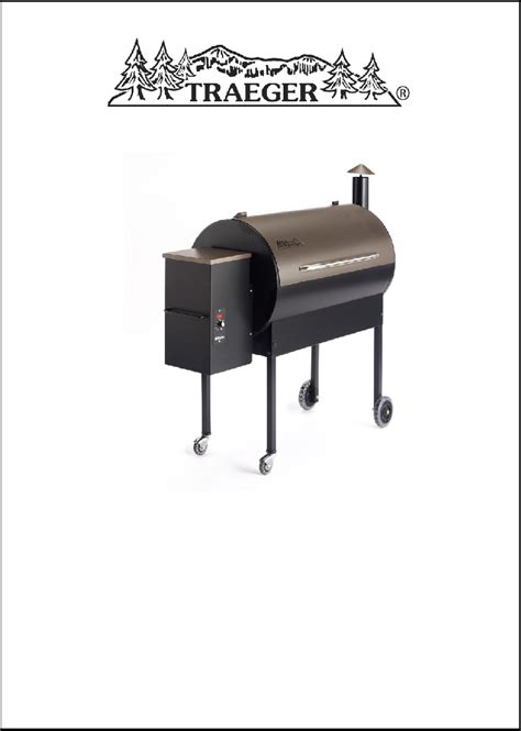 Traeger BBQ075 Grill Owner's manual PDF View/Download