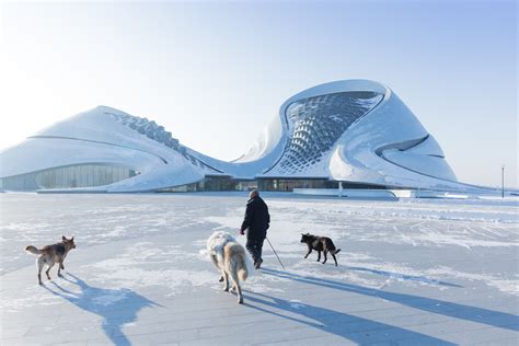 The Breathtaking Harbin Opera House in China by MAD Architects