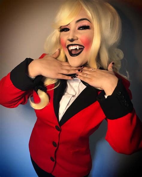 [self] Charlie cosplay! Made the blazer and styled the wig! : r/HazbinHotel