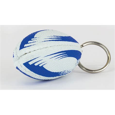 Rugby Ball Keyring - Redrok