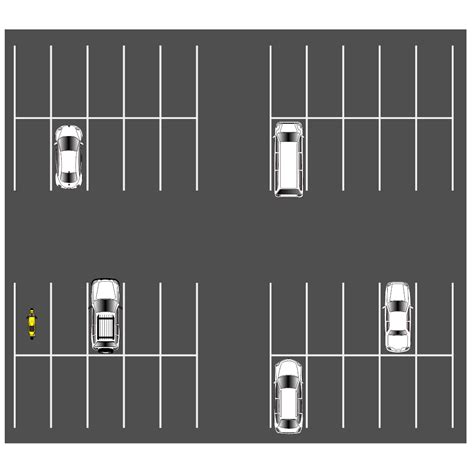 Parking Garage Plan | Layout template, Parking lot, Garage plan