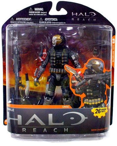 McFarlane Toys Halo Reach Halo Reach Series 1 Emile Action Figure - ToyWiz