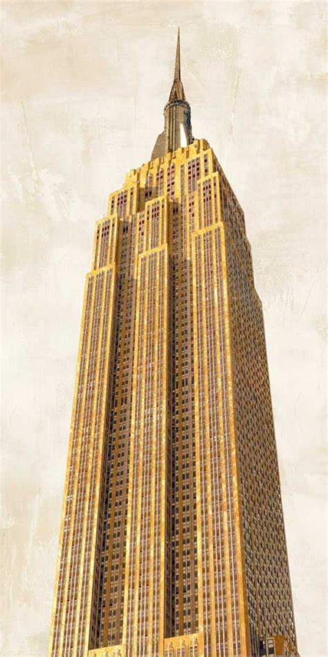 Gilded Skyscraper II - Art and Frame - Adelaide